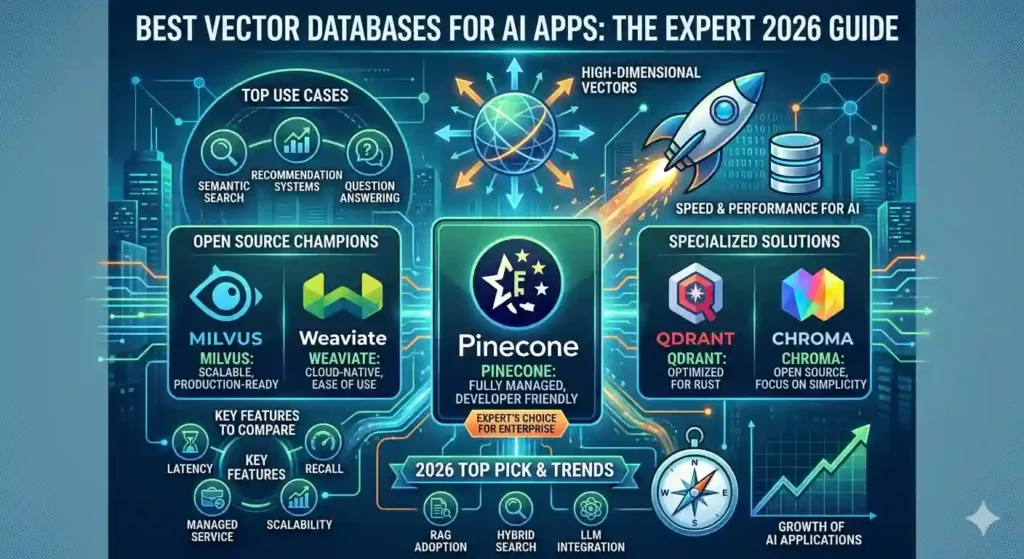Best Vector Databases for AI Apps
